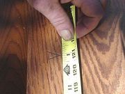 Mark length of lumber