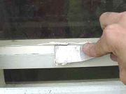 Spread glazing compound
