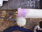 Apply solvent