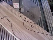 Cut away smaller sections