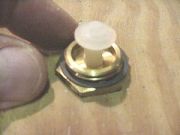 Reverse regulator pin for LP gas