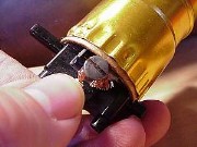 Tighten wire securely