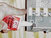 Coat terminals with anti-oxidant