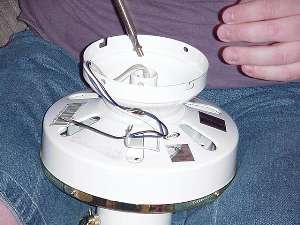 Attaching screws for flush mount bracket