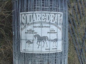 No climb horse fence wire roll
