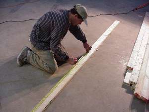 Layout sill plate