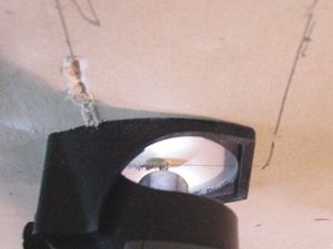 Using RotoZip to cut-out opening