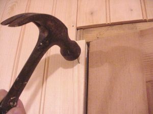 Door jamb filler strip