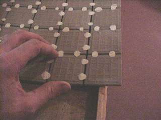 Selected where to cut off the row